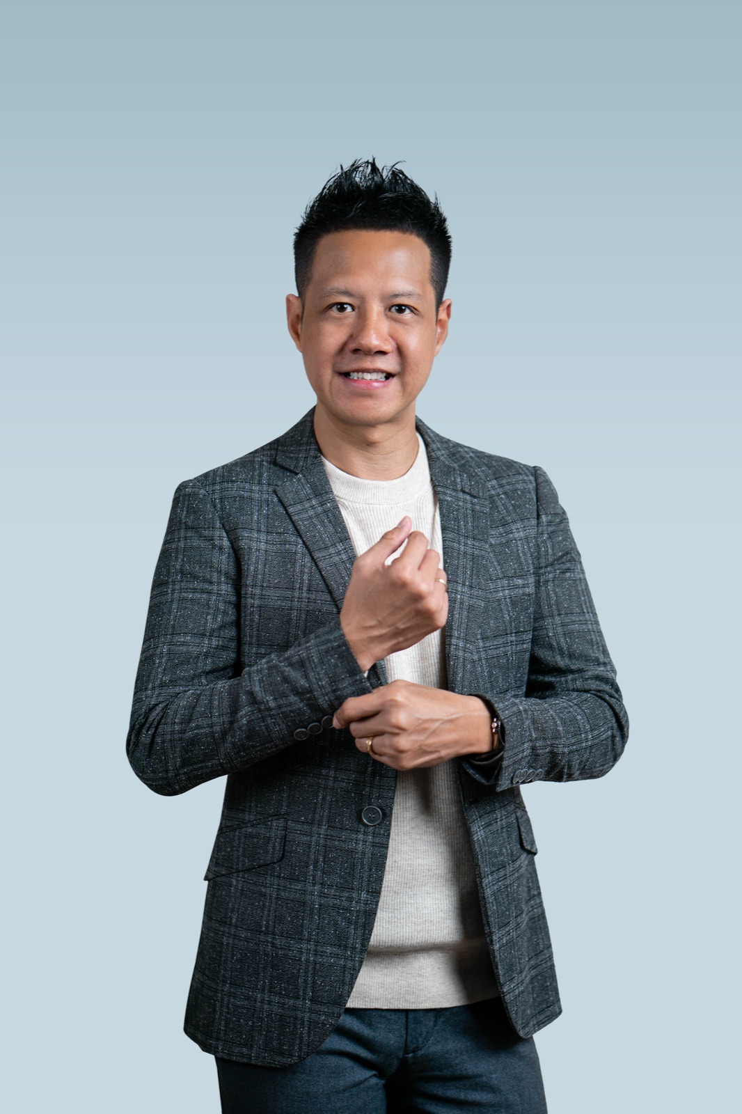 Adrian Lim, principal of Adrian Lim Properties, photographed in natural light